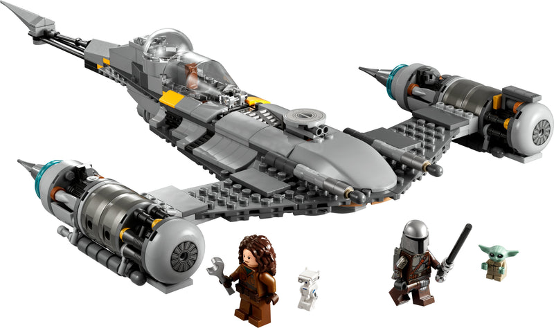 LEGO Star Wars: The Book of Boba Fett The Mandalorian’s N-1 Starfighter 75325 Building Kit; Fun Buildable Toy Playset for Creative Kids Aged 9 and Up, Featuring 4 Popular Characters (412 Pieces)