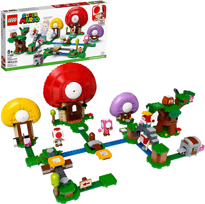 LEGO Super Mario Toad’s Treasure Hunt Expansion Set 71368