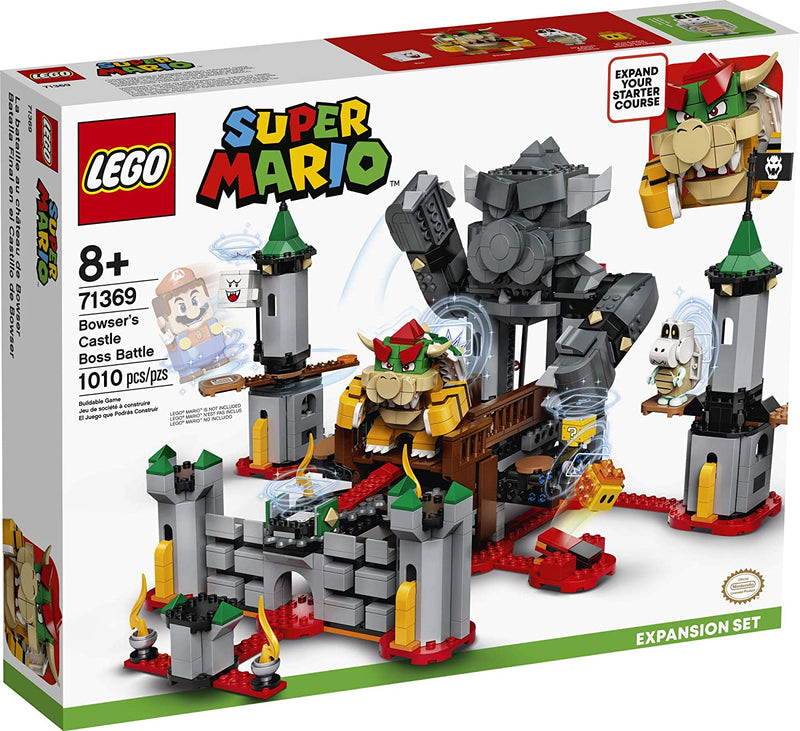 LEGO Super Mario Bowser’s Castle Boss Battle Expansion Set 71369