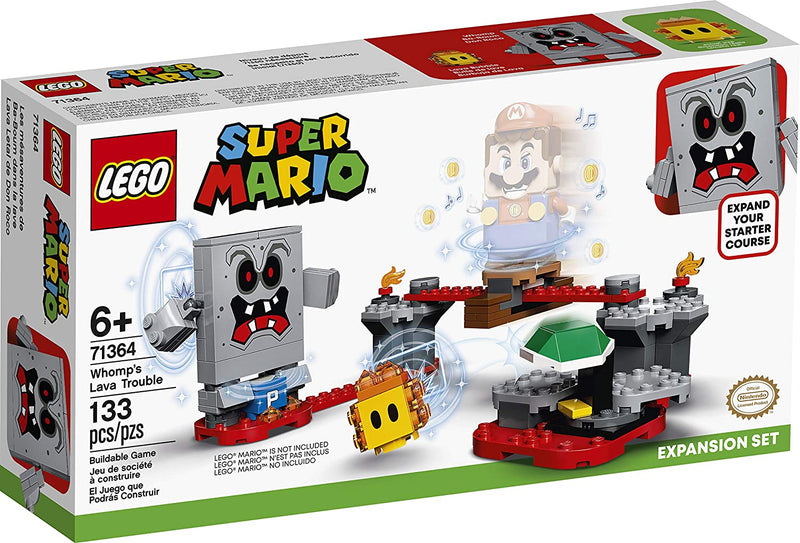 LEGO Super Mario Whomp’s Lava Trouble Expansion Set 71364