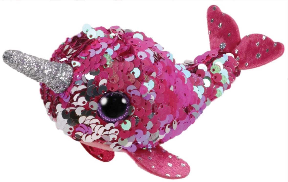 TY Beanie Boos Teeny Tys Stackable Plush NELLY the Narwhal (4