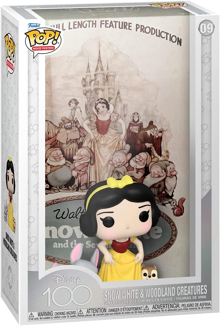 Funko Pop! Movie Poster: Disney 100 - Snow White and Woodland Creatures Vinyl Figure