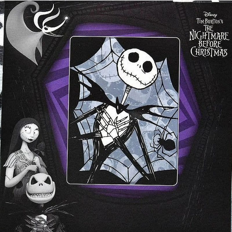 Nightmare Before Christmas Jack Skellington Silky Soft Throw Blanket, 46" x 60"