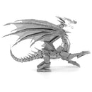 Metal Earth Premium Series Silver Dragon 3D Metal Model Kit Fascinations