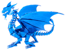Metal Earth Premium Series Blue Dragon 3D Metal Model Kit Fascinations
