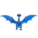 Metal Earth Premium Series Blue Dragon 3D Metal Model Kit Fascinations