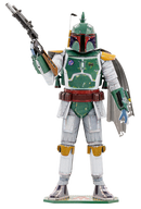 Metal Earth Premium Series Star Wars Boba Fett 3D Metal Model Kit Fascinations