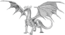 Metal Earth Steel Dragon 3D Metal Model Kit Fascinations