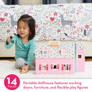 Melissa & Doug Fold & Go Mini Dollhouse