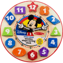 Melissa & Doug Disney Mickey Mouse Wooden Shape Sorting Clock