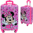 Minnie Mouse 18" Hard Sided Carry On Luggage w/4 Spinner Wheels