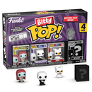 Funko Bitty Pop The Nightmare Before Christmas - Sally, Jack Skellington, Zero and A Surprise Mystery Mini Figure - 0.9 Inch (2.2 Cm) Collectable