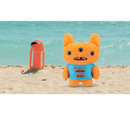 Fuggler Vacay Vibes by ZURU, Funny Ugly Monster, Plush, Collectible, Toy (Reek-O - Orange)
