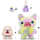 Fuggler Vacay Vibes by ZURU, Funny Ugly Monster, Plush, Collectible, Toy (Hedge Grog - Cream)