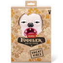 Fuggler Vacay Vibes by ZURU, Funny Ugly Monster, Plush, Collectible, Toy (Hedge Grog - Cream)