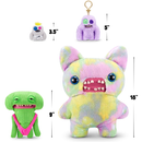 Fuggler Vacay Vibes by ZURU, Funny Ugly Monster, Plush, Collectible, Toy (Smiley O Riley - Green)