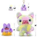 Fuggler Vacay Vibes by ZURU, Funny Ugly Monster, Plush, Collectible, Toy (Greedy Grinner - Purple)