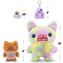 Fuggler Vacay Vibes by ZURU, Funny Ugly Monster, Plush, Collectible, Toy (Munch Munch - Ginger)