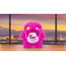 Fuggler Mini Rascals 9-inch Assortment Series 1 (Double Trouble) (Oogah Boogah (Pink - Long Pile) by ZURU, Funny Ugly Monster Plush Toy