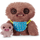 Fuggler Mini Rascals 9-inch Assortment Series 1 (Double Trouble) (Squidge (Brown - Long Pile) by ZURU Funny Ugly Monster