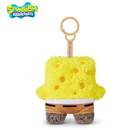 Fuggler SpongeBob 5-Inch Plush Keyring by ZURU, Funny Ugly Monster Bag Clip-on Stuffed Animal