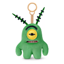 Fuggler SpongeBob 5-Inch Plush Keyring by ZURU, Funny Ugly Monster Bag Clip-on Stuffed Animal Plankton
