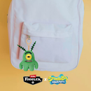 Fuggler SpongeBob 5-Inch Plush Keyring by ZURU, Funny Ugly Monster Bag Clip-on Stuffed Animal Plankton
