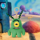 Fuggler SpongeBob 5-Inch Plush Keyring by ZURU, Funny Ugly Monster Bag Clip-on Stuffed Animal Plankton