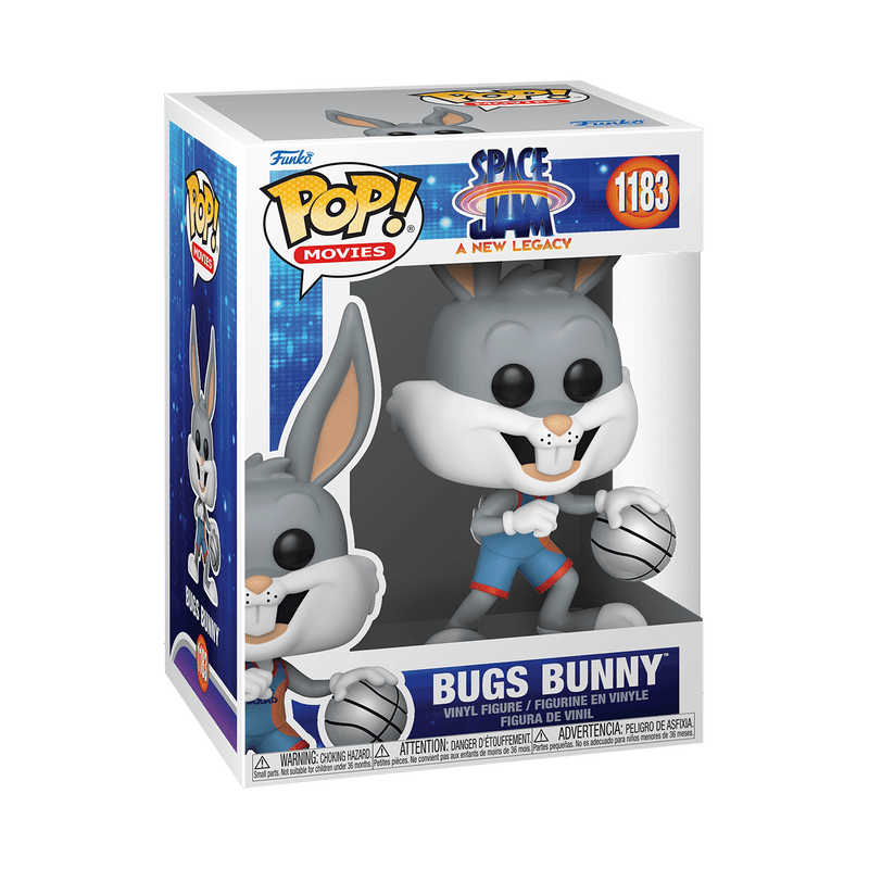 Funko Pop! Movies: Space Jam 2 - Bugs Dribbling Vinyl Figure
