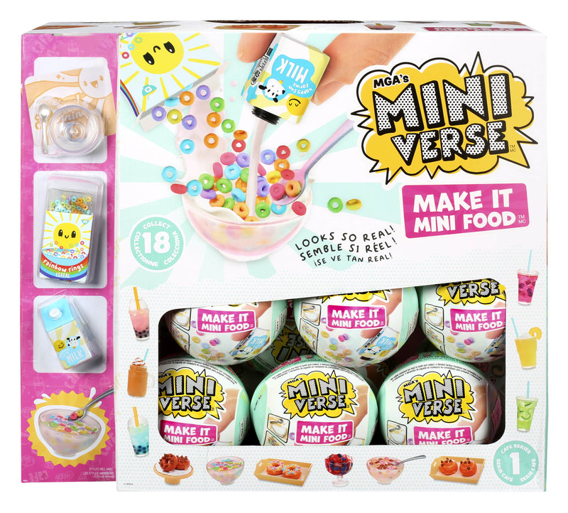 Miniverse Make It Mini Food Diner Series 3 Mystery Box [15 Packs]
