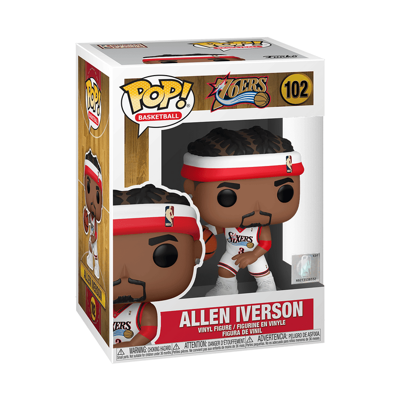 Funko POP! NBA: Legends - Allen Iverson (Sixers Home)