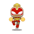 Funko Pop! Marvel: Holiday - Captain Marvel Vinyl