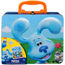 Blues Clues 24-Piece Puzzle in Tin with Handle, for Families and Kids Ages 4 and up