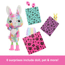 Barbie Cutie Reveal Chelsea Doll & Accessories, Color Dream Series Small Doll in Animal Costume with 6 Surprises Including Color Change (Styles May Vary)
