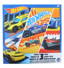 Hot Wheels Jigsaw Puzzle 3 Pack |  24, 48, & 100 Pieces