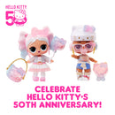 LOL Surprise Loves Hello Kitty Tots Crystal Cutie Collectible Doll, 7 Surprises, Hello Kitty 50th Anniversary Theme, Hello Kitty Limited Edition Doll, Girls Gift Age 3+