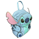 Disney Stitch 3D 10 Inches Mini Deluxe Backpack with 1 Front pocket