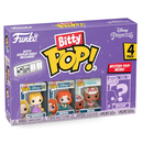 Funko Bitty Pop Disney Princesses - Rapunzel, Merida, Moana and A Surprise Mystery Mini Figure - 0.9 Inch (2.2 Cm)