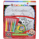 Cocomelon Fashion Color your own Backpack with 6 markers