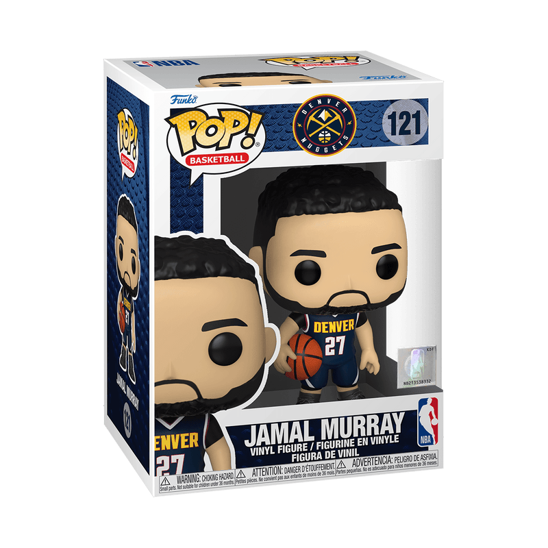 Funko Pop! NBA: Nuggets - Jamal Murray (Dark Blue Jersey) Vinyl Figure