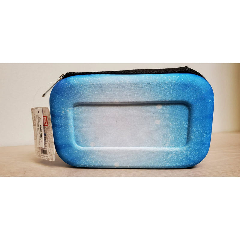 Marvel Super Hero Avengers Comic Hard Cover Pencil Case, Blue for Organization, Markers, Crayons, and small Supplies