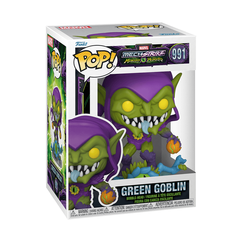 Funko Pop! Marvel: Monster Hunters - Green Goblin Vinyl Bobblehead
