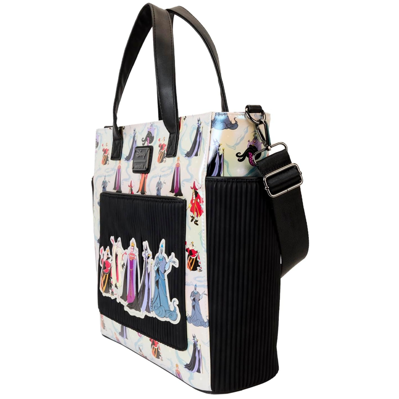 Loungefly Disney Villains AOP Convertible Backpack & Tote Bag