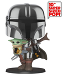 Funko POP! Star Wars: The Mandalorian with The Child 10"