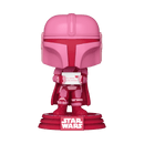 Funko Pop! Star Wars: Valentines - Mandalorian Vinyl Bobblehead