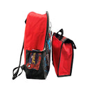 Spiderman 16" Backpack 4pc Set with Lunch Kit, Key Chain & Carabiner