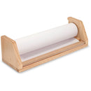 Melissa & Doug Wooden Tabletop Paper Roll Dispenser With White Bond Paper (12 inches x 75 feet)
