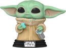 Funko POP! Star Wars: The Mandalorian - The Child Baby Yoda with Cookie