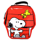 Fast Forward Kids Insulated Lunch Bag with Handle, Peanuts Snoopy Head Shaped Rectangle Lunch Bag Design