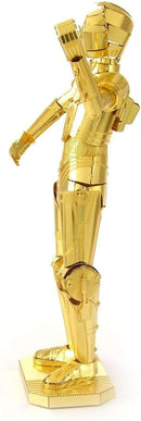 Metal Earth Star Wars Gold C-3P0 3D Metal Model Kit Fascinations